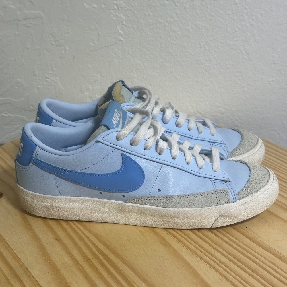 Nike Blazer Low 77 Vintage University Blue Sneakers FD0281-400 Mens 8